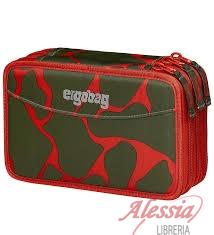 ERGOBAG - ASTUCCIO MAXI ERGOBAG 3 ZIP FEUERSPEIBAR FIRE DRAGONBEAR