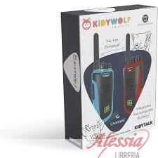 KIDYWOLF - WALKY-TALKY BLU/ROSSO KIDYTALK