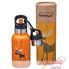 CARL OSCAR - BORRACCIA CARL OSCAR TEMP FLASK KIDS 0,35L ORANGE